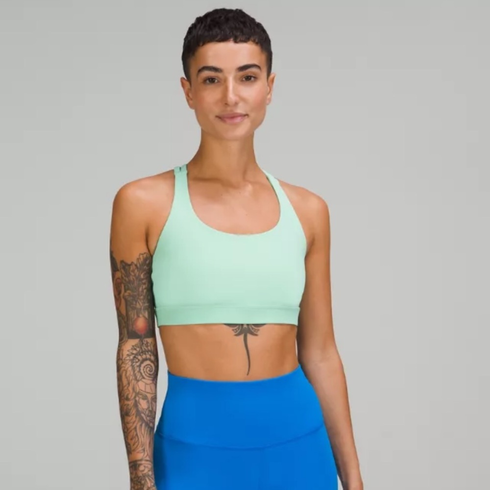 lululemon athletica Mint Green Sports Bra
